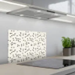 Valentijn - Liefde - Wit - Zwart keuken achterwand spatscherm klein 900 -3d_schuin