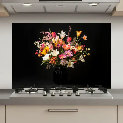 Vaas - Bloemen - Tulpen keuken achterwand spatscherm klein -3d_website
