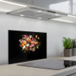 Vaas - Bloemen - Tulpen keuken achterwand spatscherm klein -3d_schuin