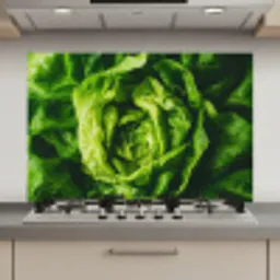 Groente - Sla - Groen keuken achterwand spatscherm klein -3d_website