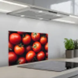 Groente - Rood - Tomaten keuken achterwand spatscherm klein -3d_schuin