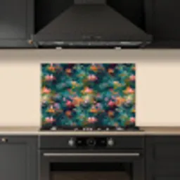 Waterlelies - Vijver - Water keuken achterwand spatscherm klein 900 -sfeer1