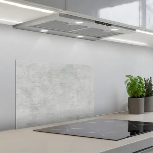 Verweerde Grijze Canvas keuken achterwand spatscherm klein -3d_schuin