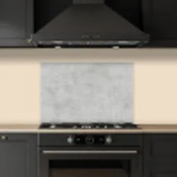 Verweerde Grijze Canvas keuken achterwand spatscherm klein -sfeer1