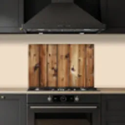Hout - Planken - Bruin keuken achterwand spatscherm klein -sfeer1