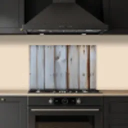 Hout - Planken - Verweerd keuken achterwand spatscherm klein -sfeer1