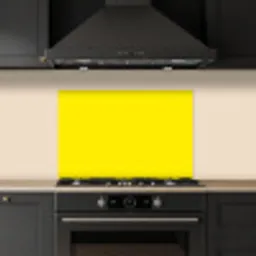 Geel - Citroen - Neon - Kleuren keuken achterwand spatscherm klein 900 -sfeer1