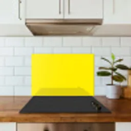 Geel - Citroen - Neon - Kleuren keuken achterwand spatscherm klein 900 -sfeer2