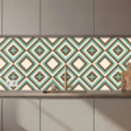 Jaren 50 - Ster - Design keuken achterwand 2 middel 871 zz_3dshopping