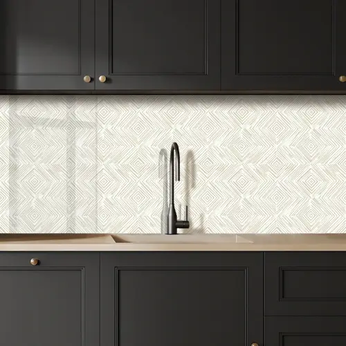 Abstract - Ruiten - Beige keuken achterwand 2 middel 871 -sfeer1