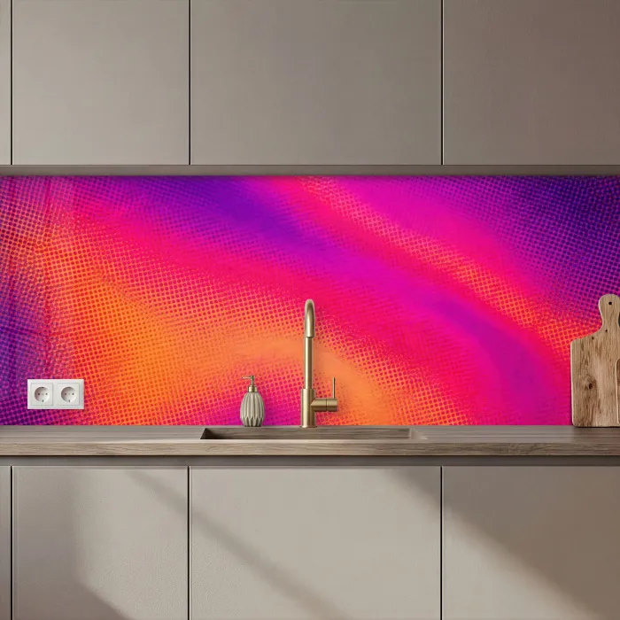 Abstract - Patroon - Kleurverloop keuken achterwand 2 middel zz_3dshopping