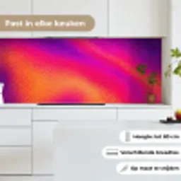 Abstract - Patroon - Kleurverloop keuken achterwand 2 middel -sfeer4_NL