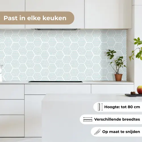 Abstract - Patronen - Design keuken achterwand 2 middel 871 -sfeer4_NL