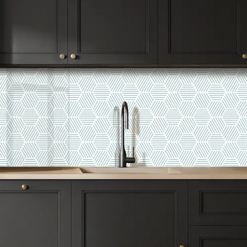 Abstract - Patronen - Design keuken achterwand 2 middel 871 -sfeer1