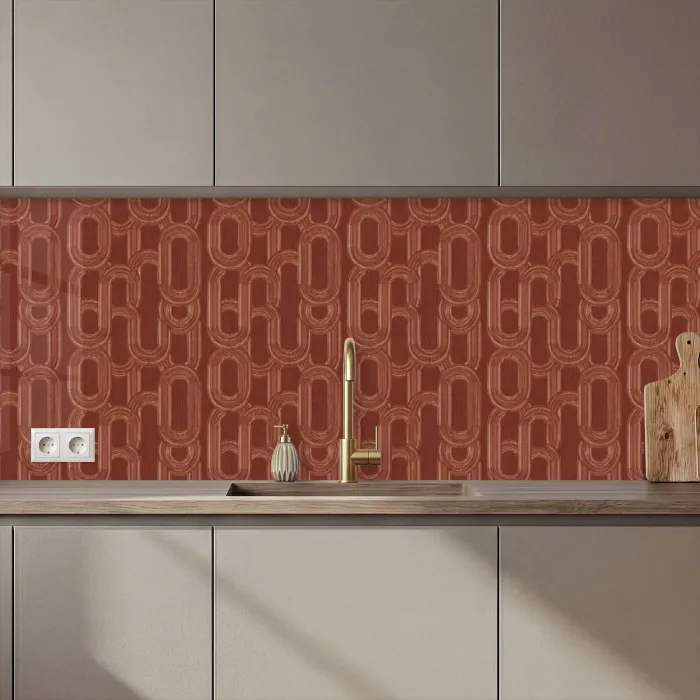 Abstract - Textuur - Bruin keuken achterwand 2 middel 871 zz_3dshopping