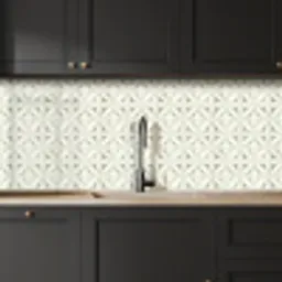Abstract - Structuur - Grijs - Wit keuken achterwand 2 middel 871 -sfeer1