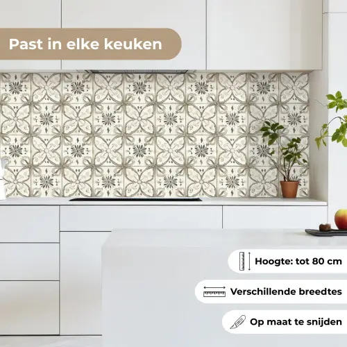 Antiek - Tegel - Beige keuken achterwand 2 middel 871 -sfeer4_NL