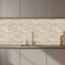 Bogen - Patroon - Beige keuken achterwand 2 middel 871 zz_3dshopping
