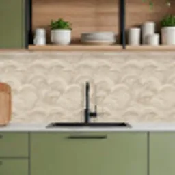Bogen - Patroon - Beige keuken achterwand 2 middel 871 -sfeer3