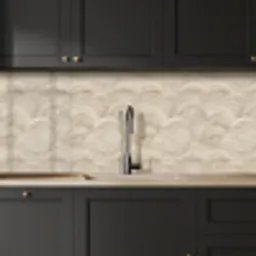 Bogen - Patroon - Beige keuken achterwand 2 middel 871 -sfeer1