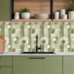Artistiek - Modern - Groen keuken achterwand 2 middel 871 -sfeer3