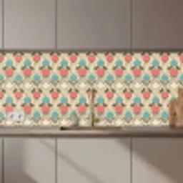 Barok - Retro - Kleurrijk keuken achterwand 2 middel 871 zz_3dshopping