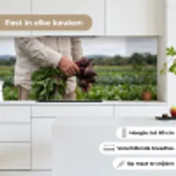 Bieten - Vers - Moestuin keuken achterwand 2 middel -sfeer4_NL