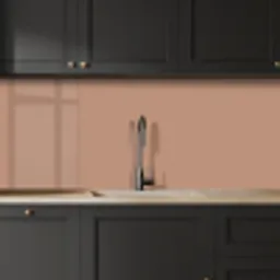 Beige - Kleur - Roze keuken achterwand 2 middel 871 -sfeer1