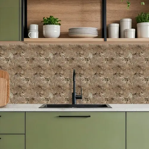 Beige - Graniet - Ruw keuken achterwand 2 middel 871 -sfeer3