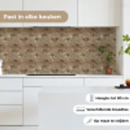 Beige - Graniet - Ruw keuken achterwand 2 middel 871 -sfeer4_NL