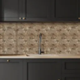 Beige - Graniet - Ruw keuken achterwand 2 middel 871 -sfeer1