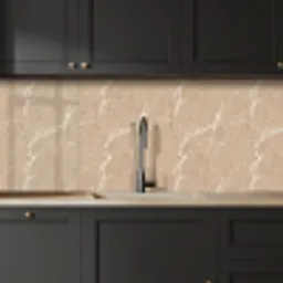 Beige - Marmer - Organisch - Wit keuken achterwand 2 middel 871 -sfeer1