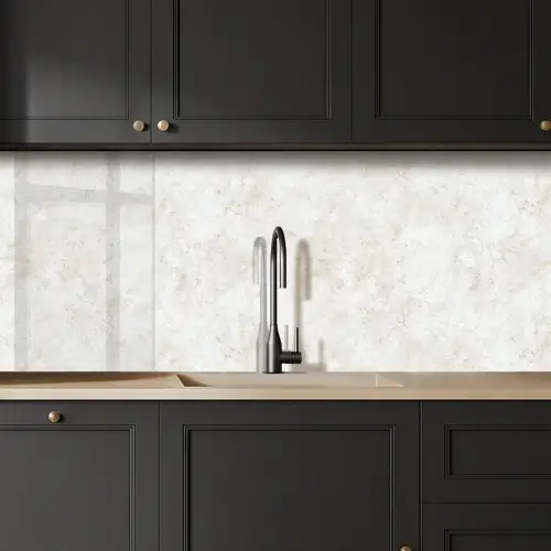 Beige - Marmer - Aders keuken achterwand 2 middel 871 -sfeer1