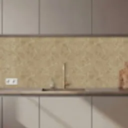 Beige - Marmer - Witte aders keuken achterwand 2 middel 871 zz_3dshopping