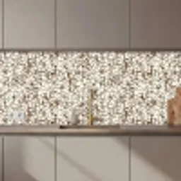 Beige - Patroon - Roest - Verf keuken achterwand 2 middel 871 zz_3dshopping