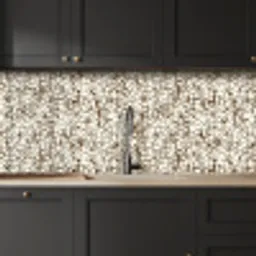 Beige - Patroon - Roest - Verf keuken achterwand 2 middel 871 -sfeer1