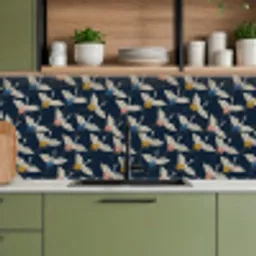 Vogels - Nacht - Japan - Patronen keuken achterwand 2 middel 871 -sfeer3