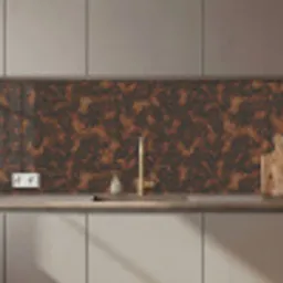 Zwart - Vlekken - Roest - Bruin keuken achterwand 2 middel 871 zz_3dshopping