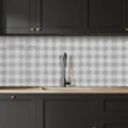 Zwart - Wit - Geometrie - Patronen - Abstract keuken achterwand 2 middel 871 -sfeer1