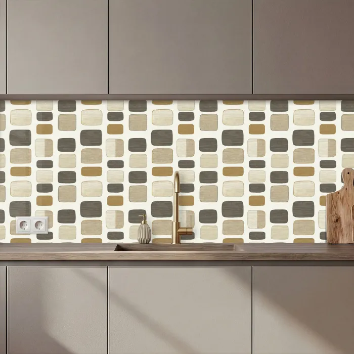 Blokken - Vintage - Grijs keuken achterwand 2 middel 871 zz_3dshopping