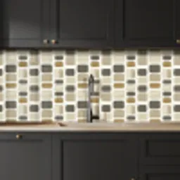 Blokken - Vintage - Grijs keuken achterwand 2 middel 871 -sfeer1