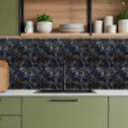 Blauw - Graniet - Donker keuken achterwand 2 middel 871 -sfeer3