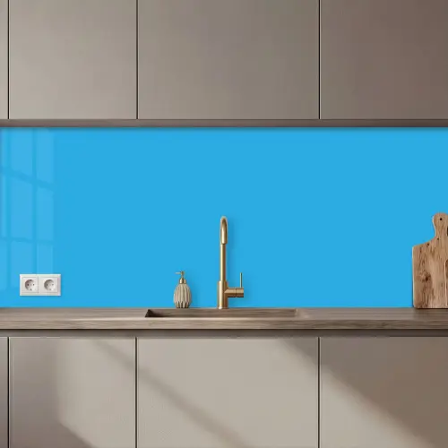 Blauw - Licht - Kleuren keuken achterwand 2 middel 871 zz_3dshopping