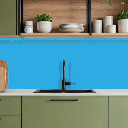 Blauw - Licht - Kleuren keuken achterwand 2 middel 871 -sfeer3