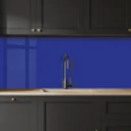 Blauw - Effen kleur - Donkerblauw keuken achterwand 2 middel 871 -sfeer1