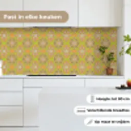 Bohemian - Mandala - Patronen keuken achterwand 2 middel 871 -sfeer4_NL