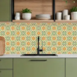 Boho - Patronen - Mandala - Bloemen keuken achterwand 2 middel 871 -sfeer3