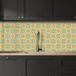 Boho - Patronen - Mandala - Bloemen keuken achterwand 2 middel 871 -sfeer1