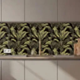 Botanisch - Bladeren - Groen keuken achterwand 2 middel 871 zz_3dshopping