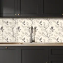 Takken - Vogels - Beige keuken achterwand 2 middel 871 -sfeer1